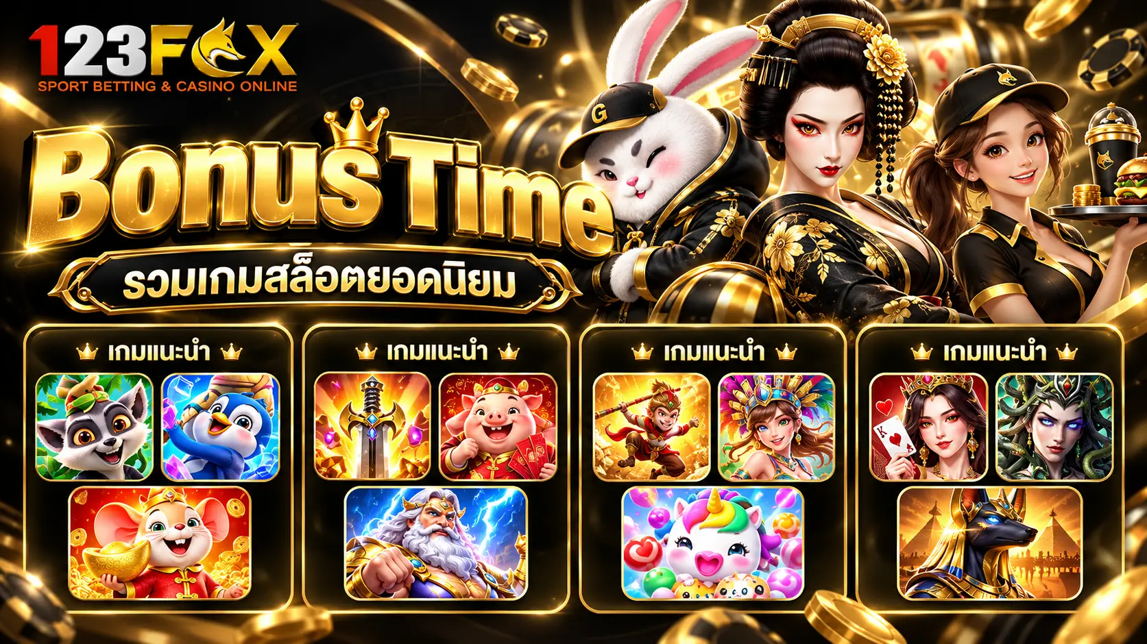 123FOX บาคาร่าและเทคนิคสล็อต